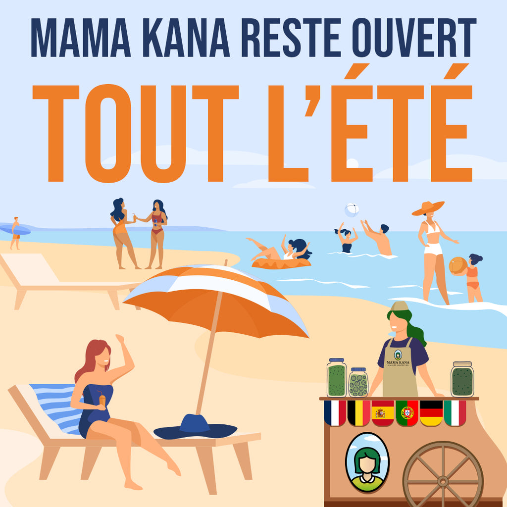 ¡Mama Kana permanece abierto todo el verano para que nunca te quedes sin CBD !