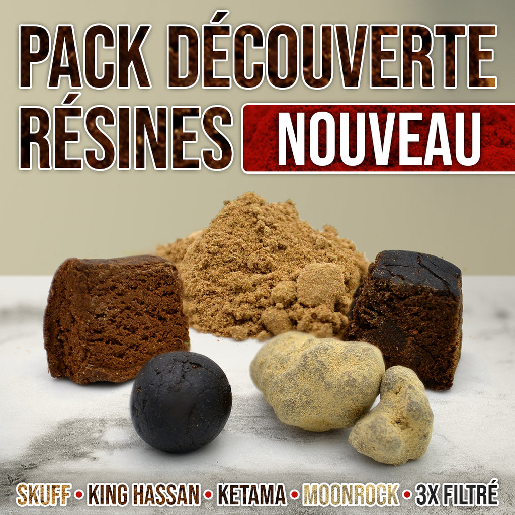 Il nuovo CBD Resins Discovery Pack di Mama! 🍫
