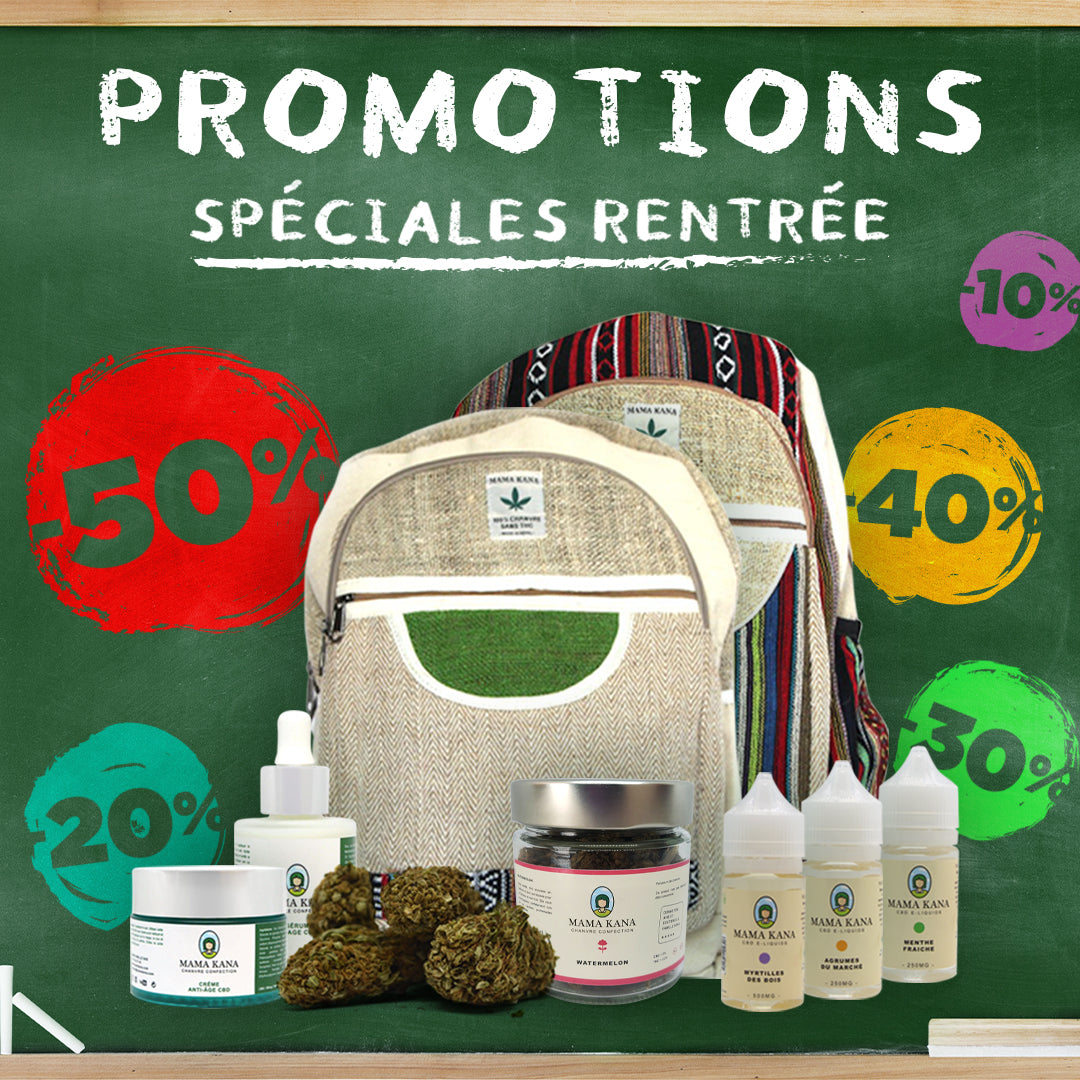 🌿 UP TO -50% OFF OUR CBD FLOWERS, OILS, COSMETICS... 🌿