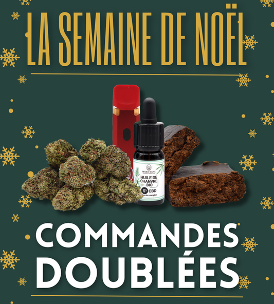 Mama Kana Réinvente les Fêtes : Un Produit CBD doublé chaque jour !