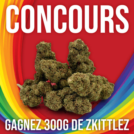 Gagnez 300g de Zkittlez ! 🍬