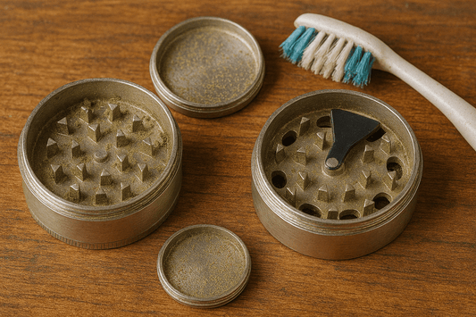 Grinder cleaning