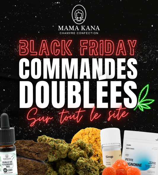 Black Friday chez Mama Kana : Commande doublée, plaisir décuplé !