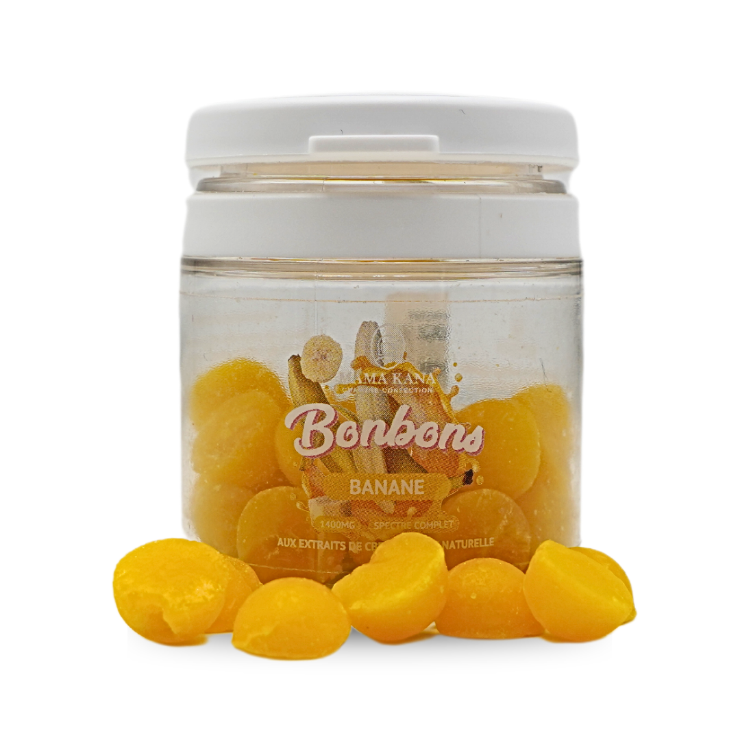 Bonbons CBD 1400mg - Banāns 🐒