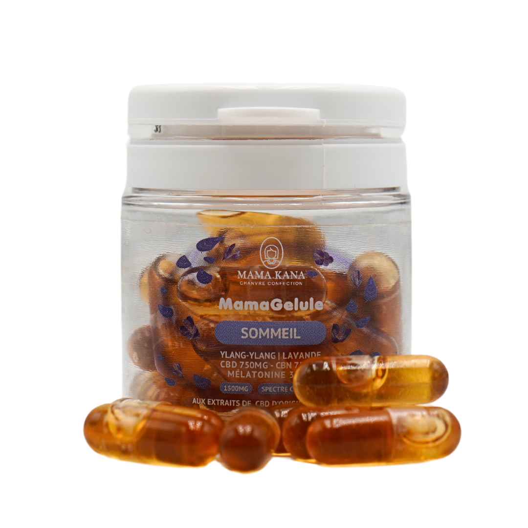 CBD 1500mg + Melatonina cápsula - Sueño 💤