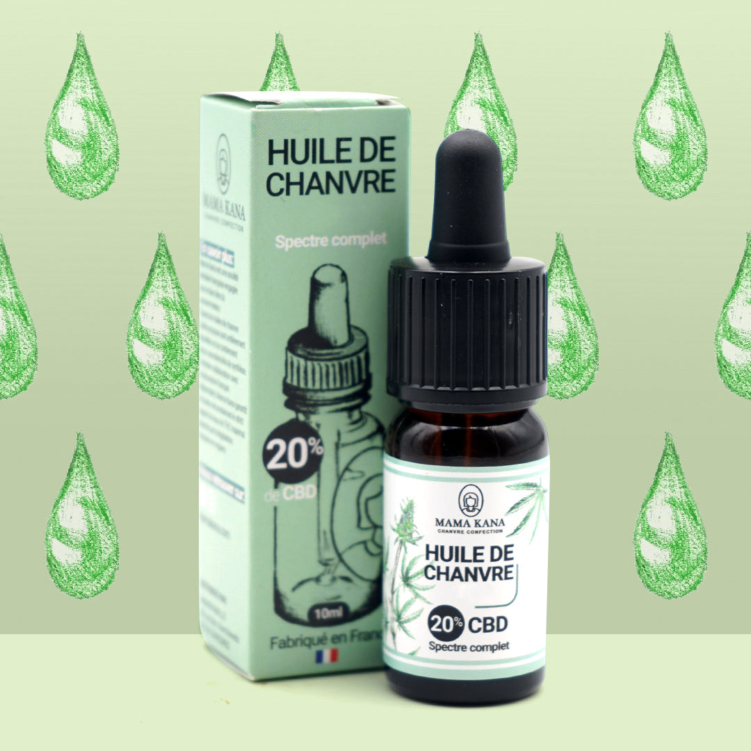 Óleo de CBD 20% full spectrum 🇫🇷