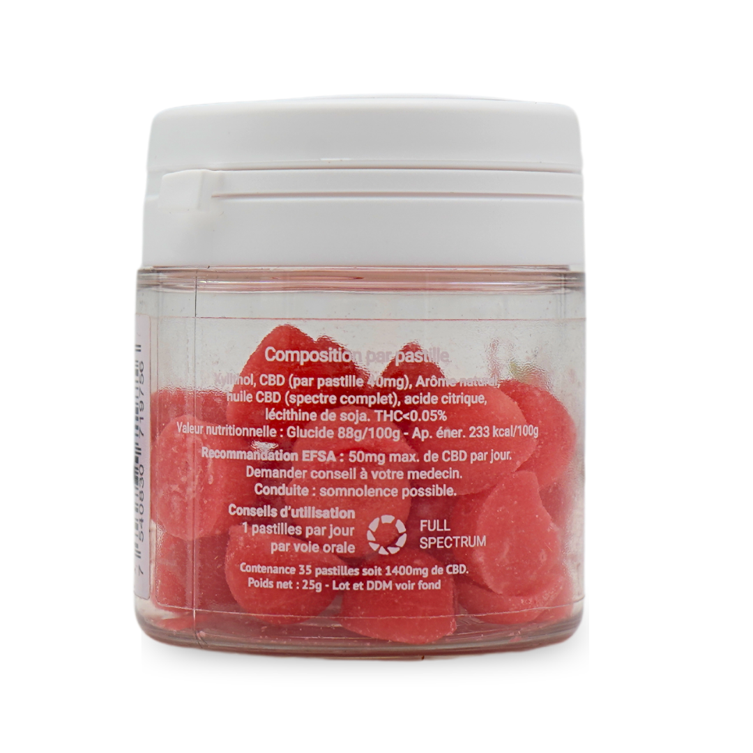 CBD bomboni 1400 mg - Jagoda 🍓