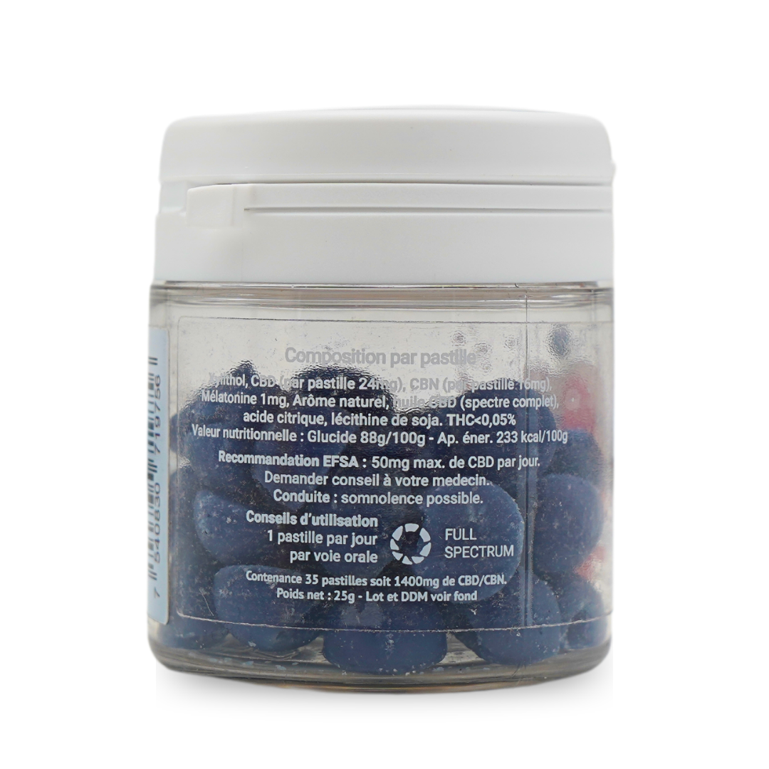 cbd-Bonbons rote Früchte