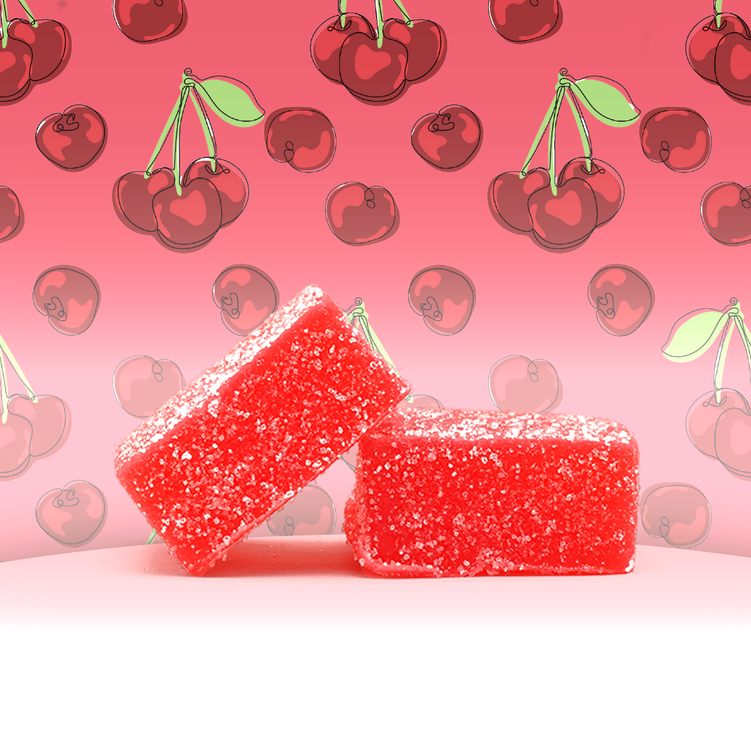 Bonbons THC 40 mg & CBD 5 mg – Cherry 🍒