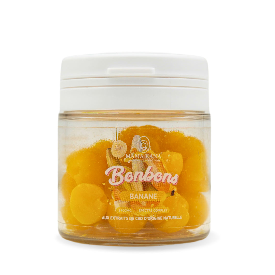 Bonbons CBD 1400mg - Banan 🐒