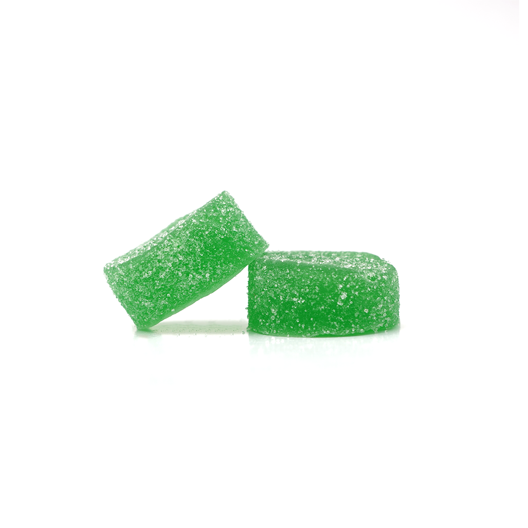 Żelki THC 25 mg i CBD 25 mg - Sour Diesel Apple 🍏