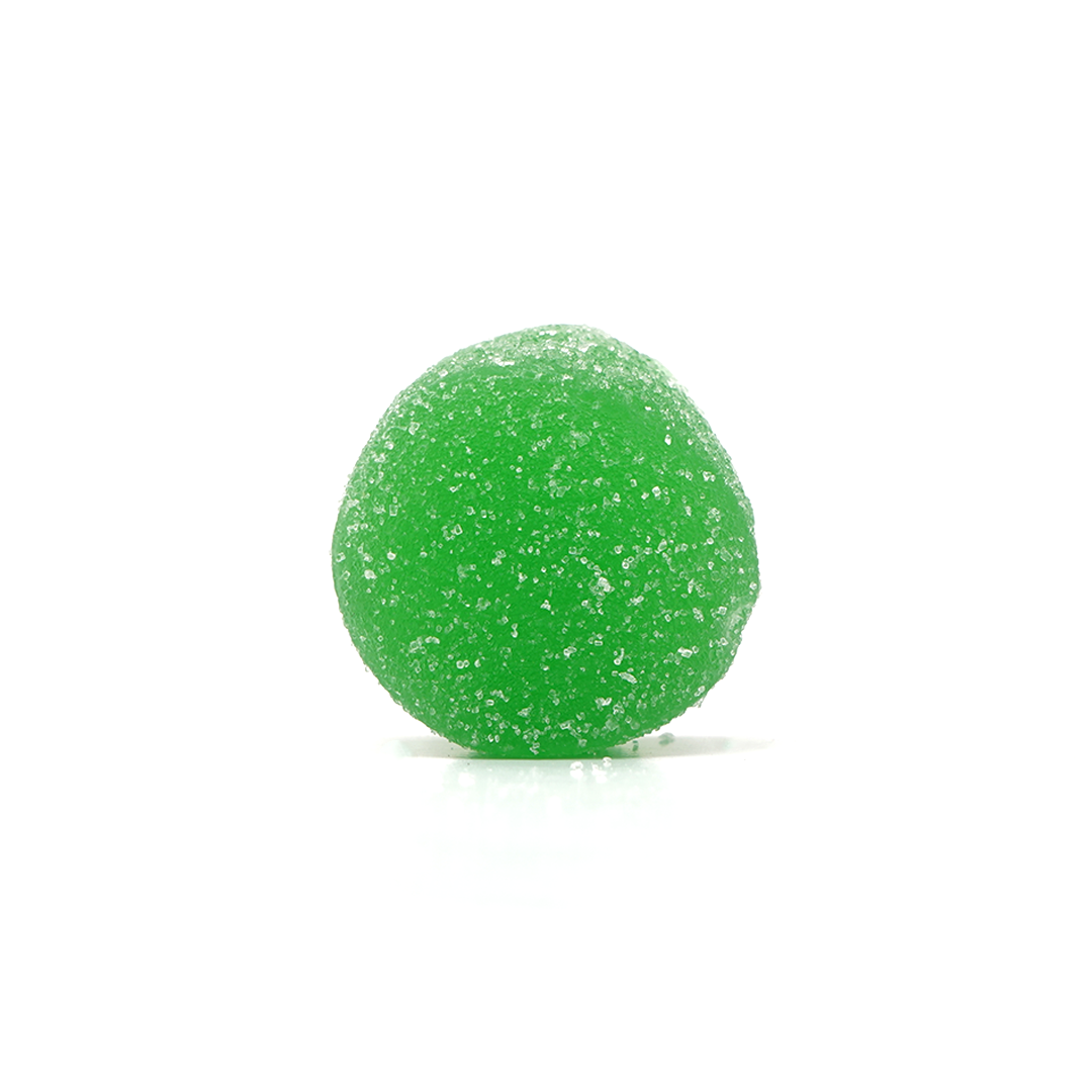 Żelki THC 25 mg i CBD 25 mg - Sour Diesel Apple 🍏