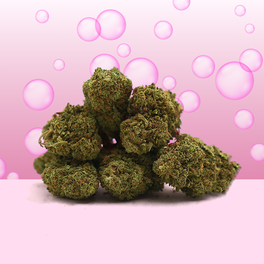 H4CBH×CRDP total95% 1ml Bubba Kush Bubba Kush CBD Greenhouse - Flor Premium de invernadero