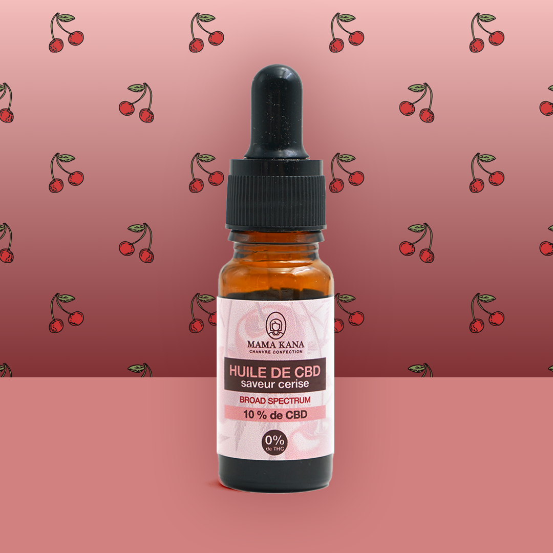 Huile __d0__ De CBD Broad Spectrum - Cerise
