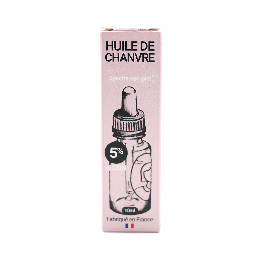 Kanepiõli CBN 5% + CBD 5% 🇫🇷