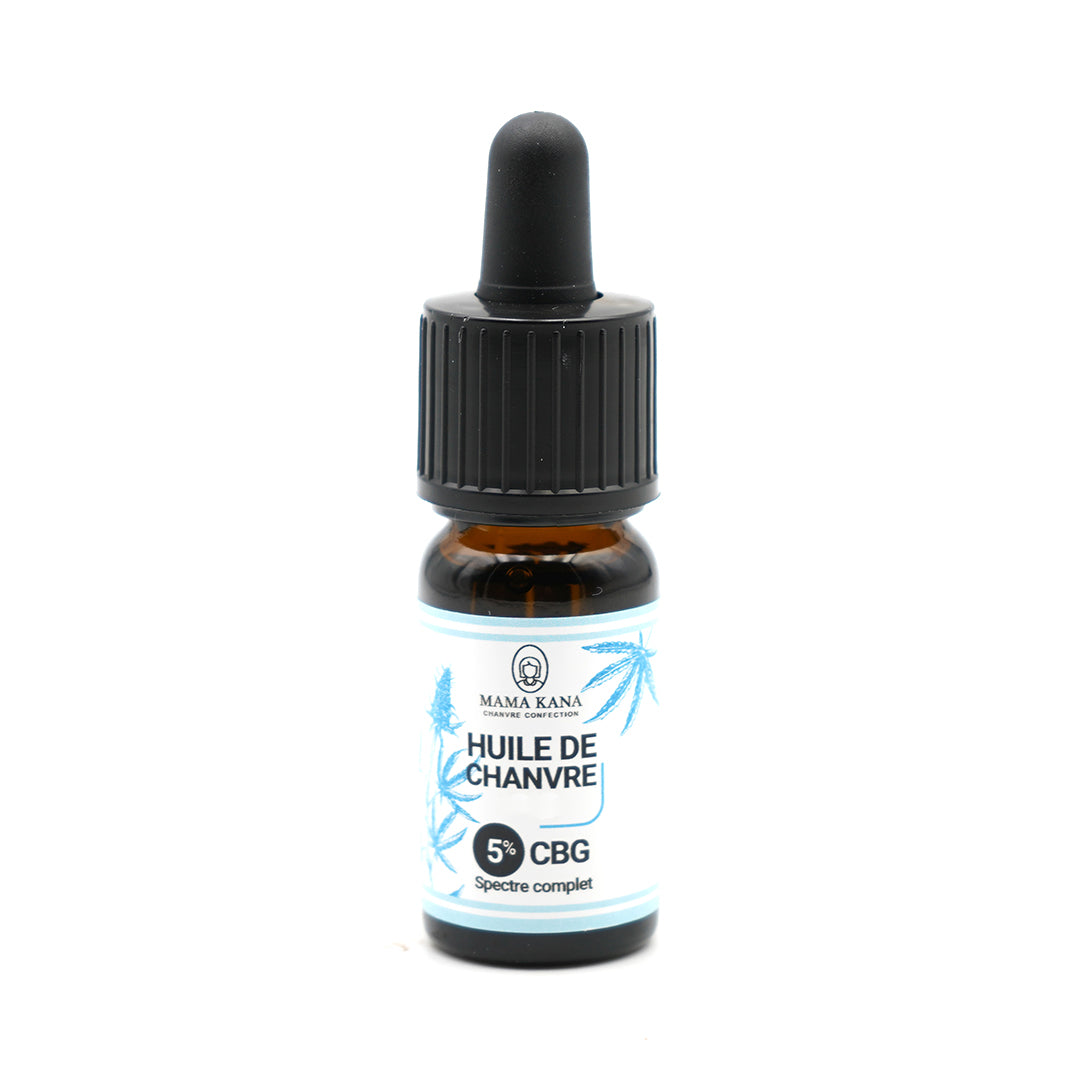 Hanföl CBG 5% + CBD 5% 🇫🇷