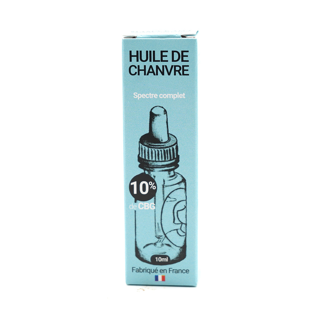 Olio di canapa CBG 10% + CBD 5% 🇫🇷