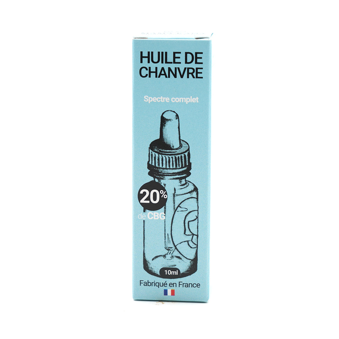 Kanepiõli CBG 20% + CBD 5% 🇫🇷