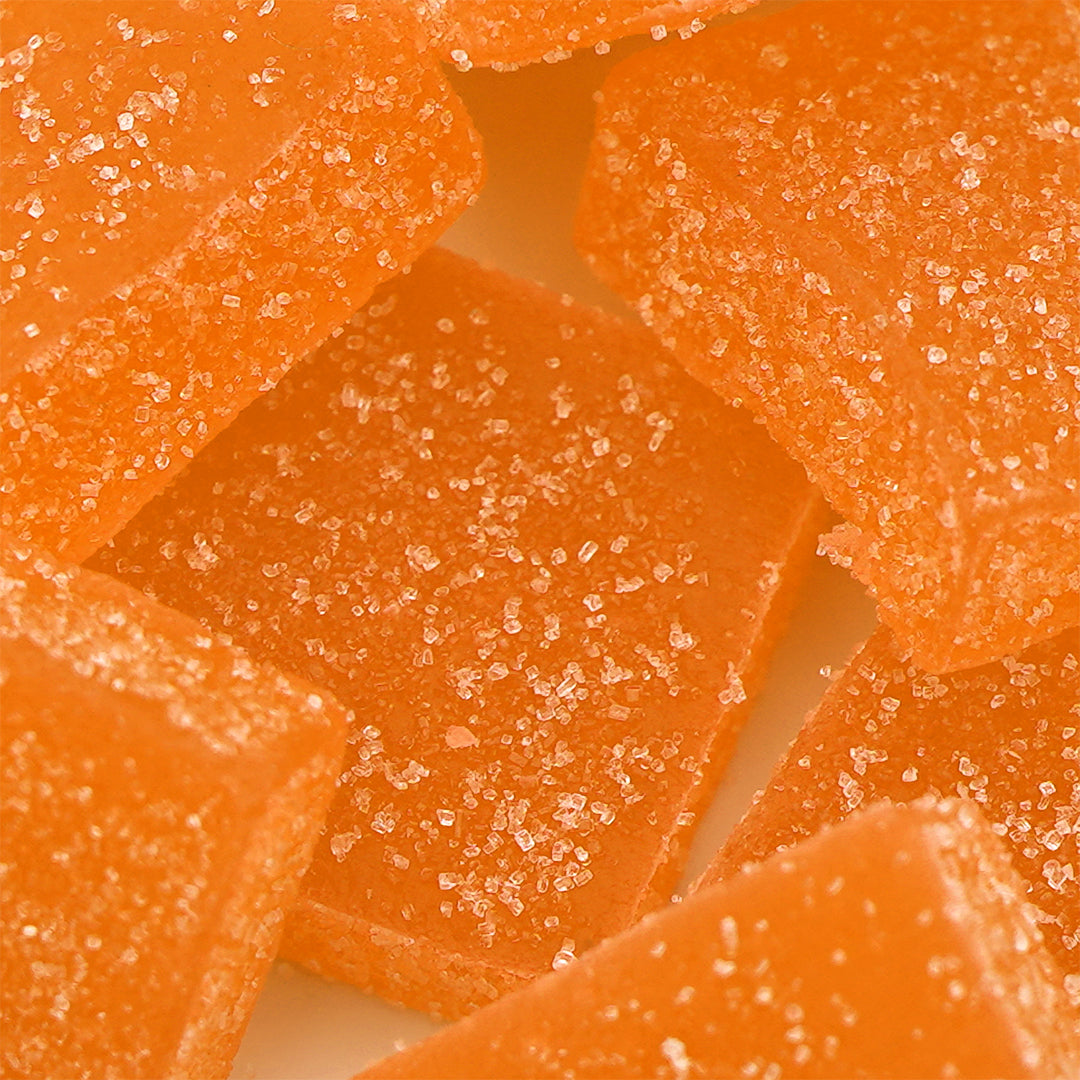 CBD Rebuçados de THC 5 mg e 5 mg - Mimosa de pêssego 🍑