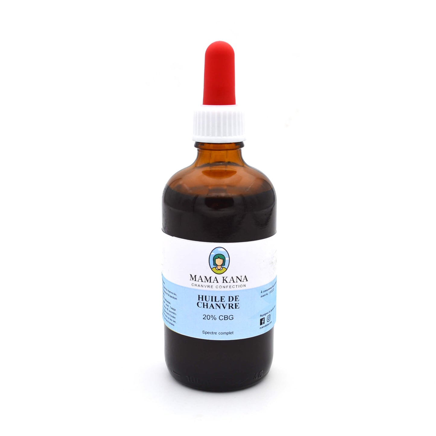 Kanepiõli CBG 20% + CBD 5% 🇫🇷