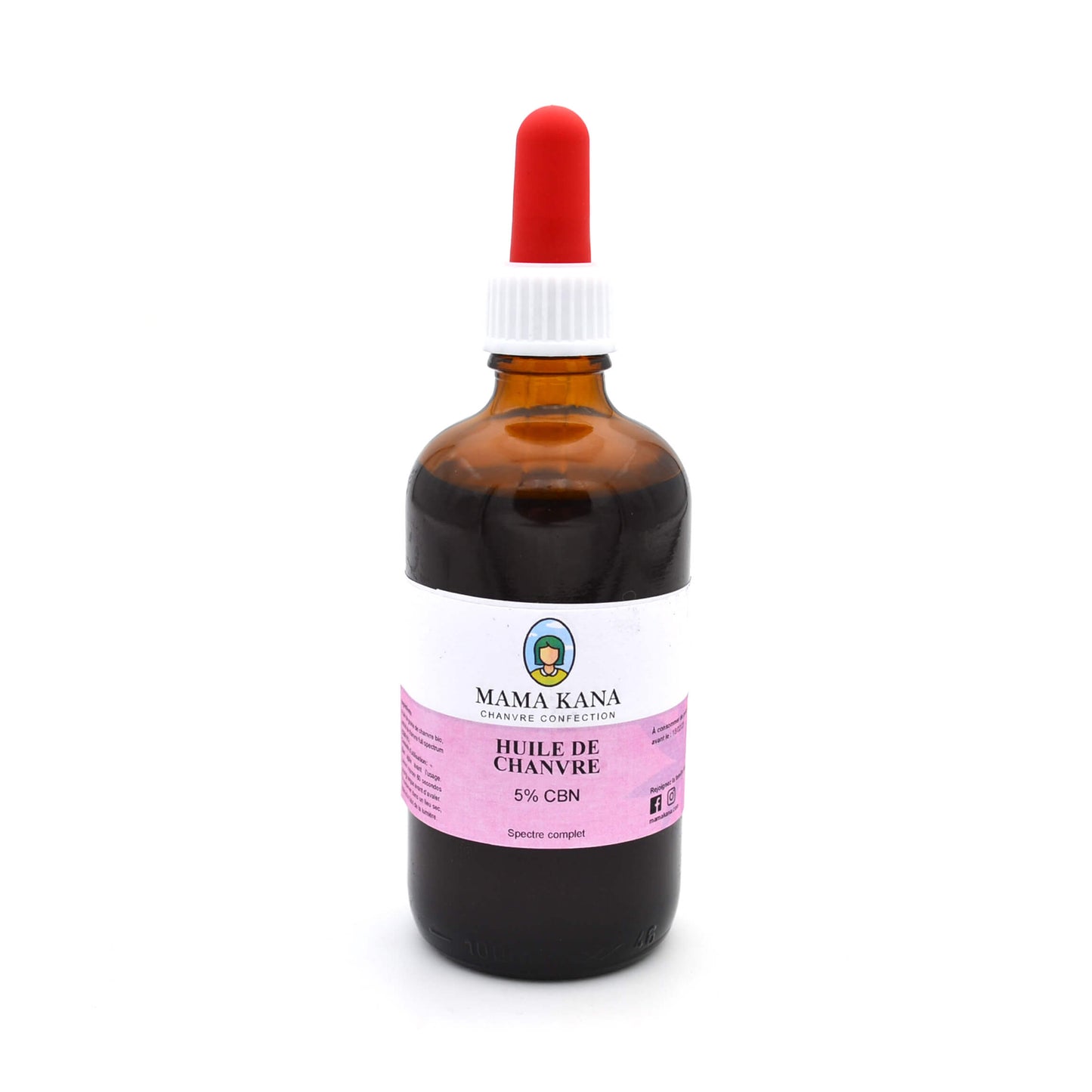Kanepiõli CBN 5% + CBD 5% 🇫🇷