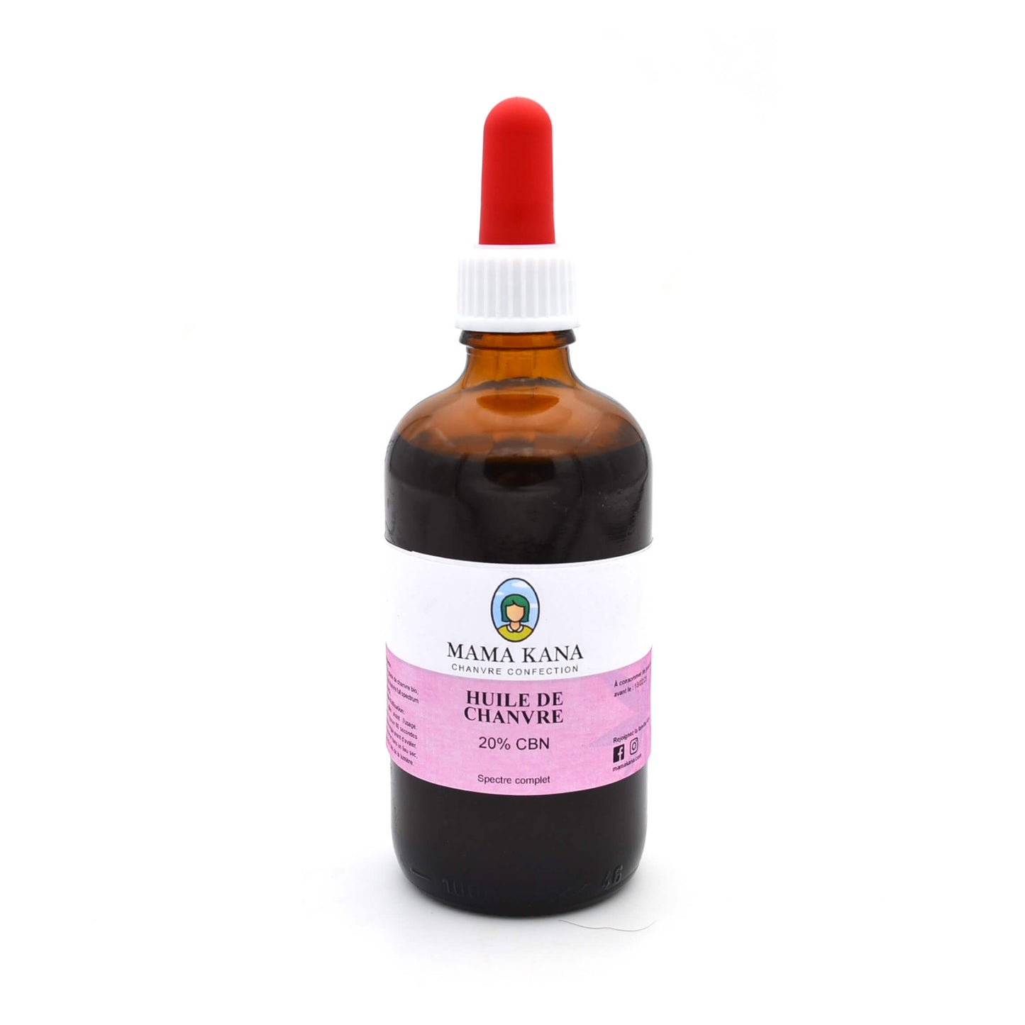 CBD Óleo de cânhamo CBN 20% + 5% 🇫🇷