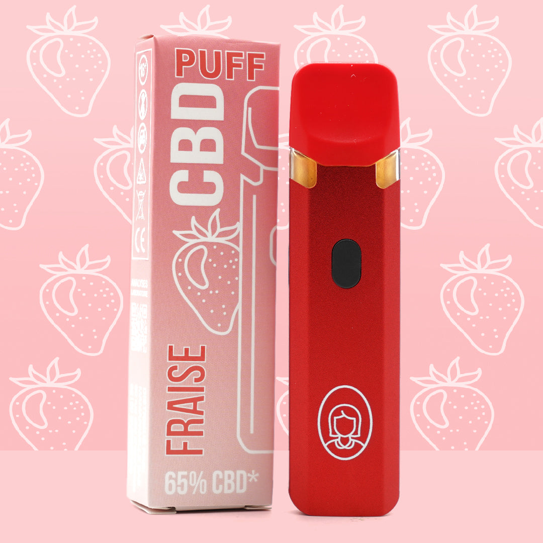 Puff Fraise CBD đ