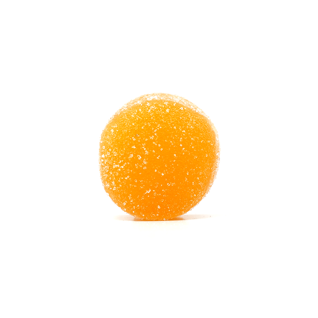 Gummies THC 25 mg & CBD 25 mg - Perzik Mimosa 🍑