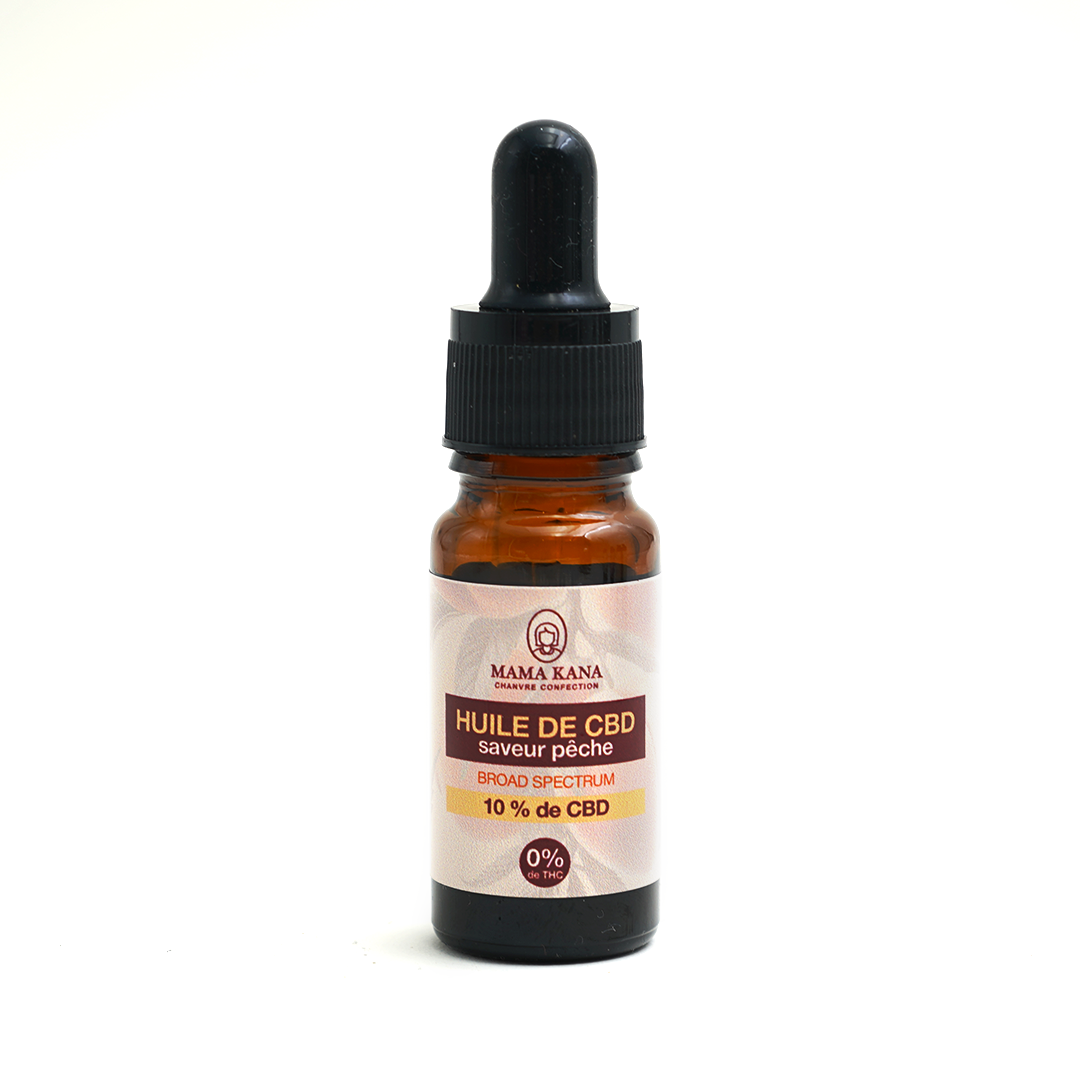 Olio di CBD ad ampio spettro al 10% - Pesca 🍑