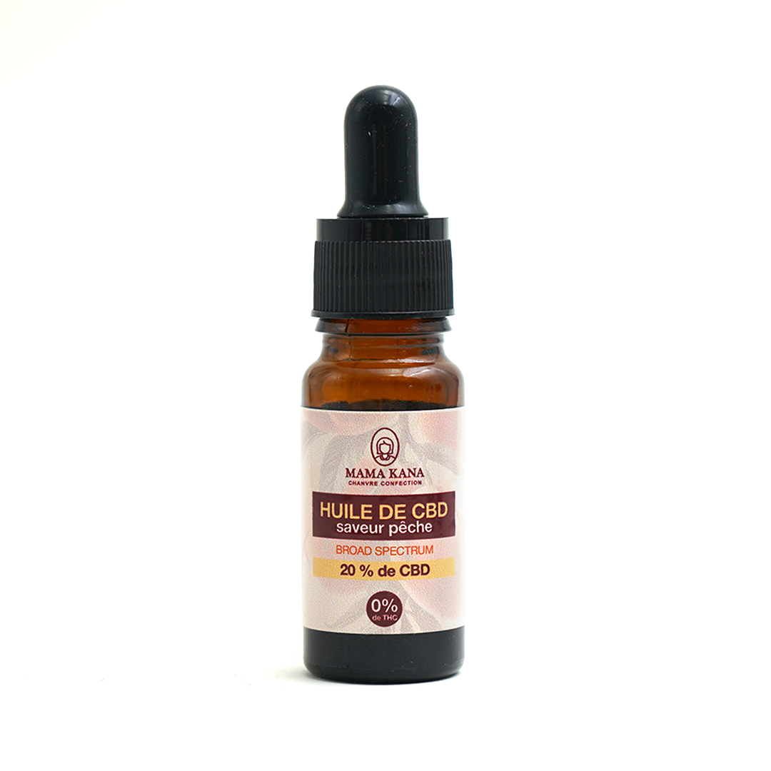 Broad Spectrum 20% CBD-Öl - Pfirsich 🍑