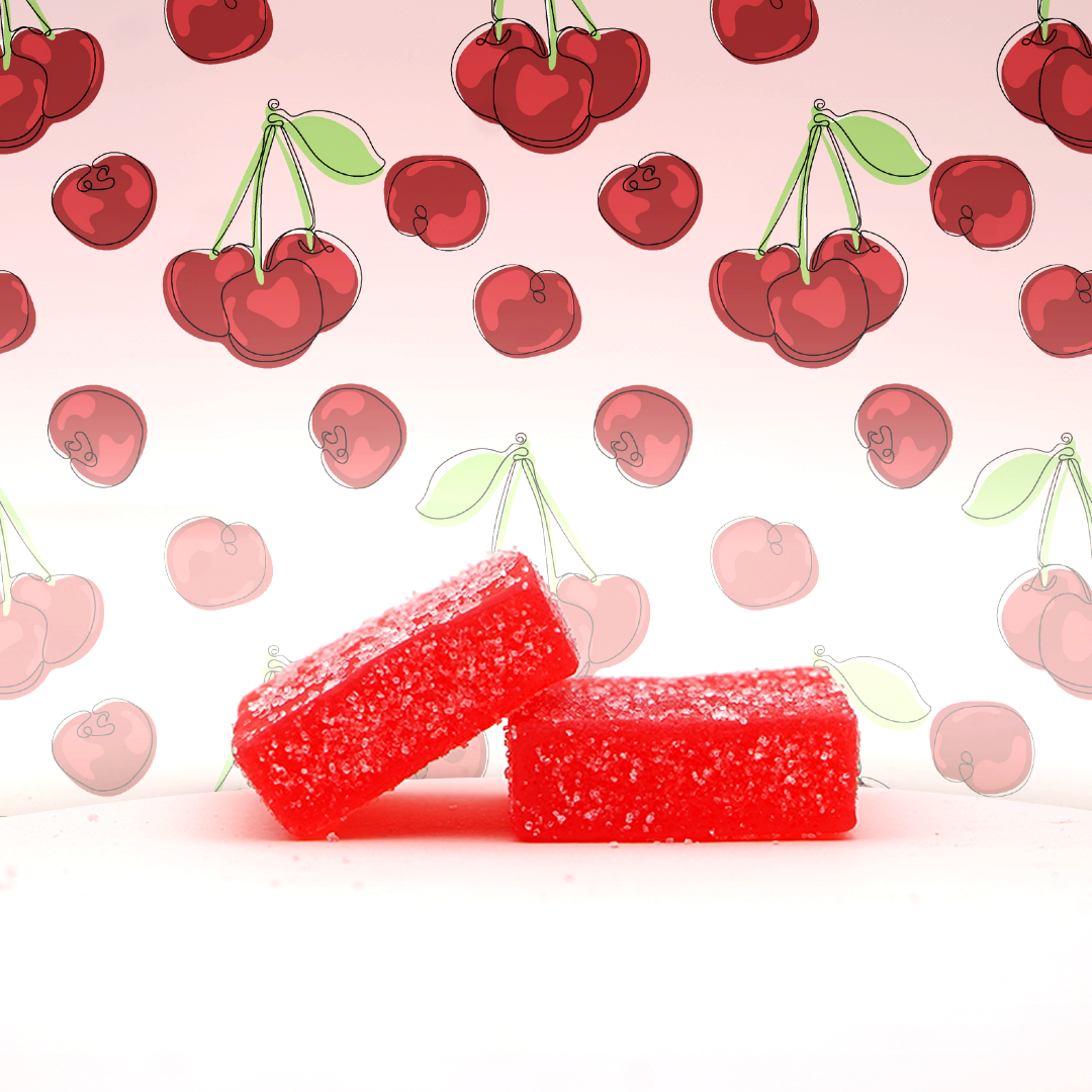 🎁 THC 15 mg & CBD 15 mg Bonbons - Cherry 🍒 (100% off)