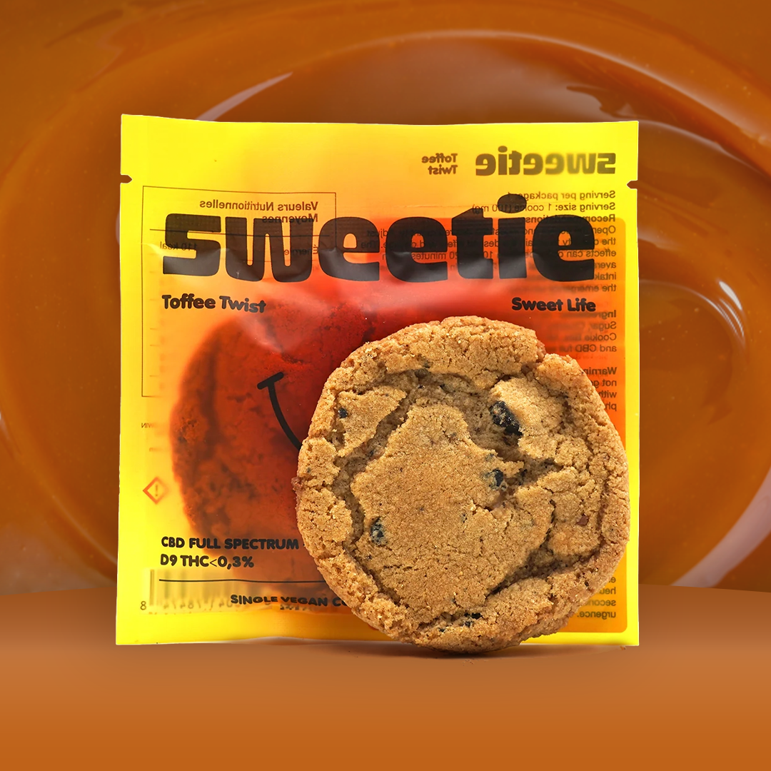 Space Cookie THC 100mg - Toffee Twist đź