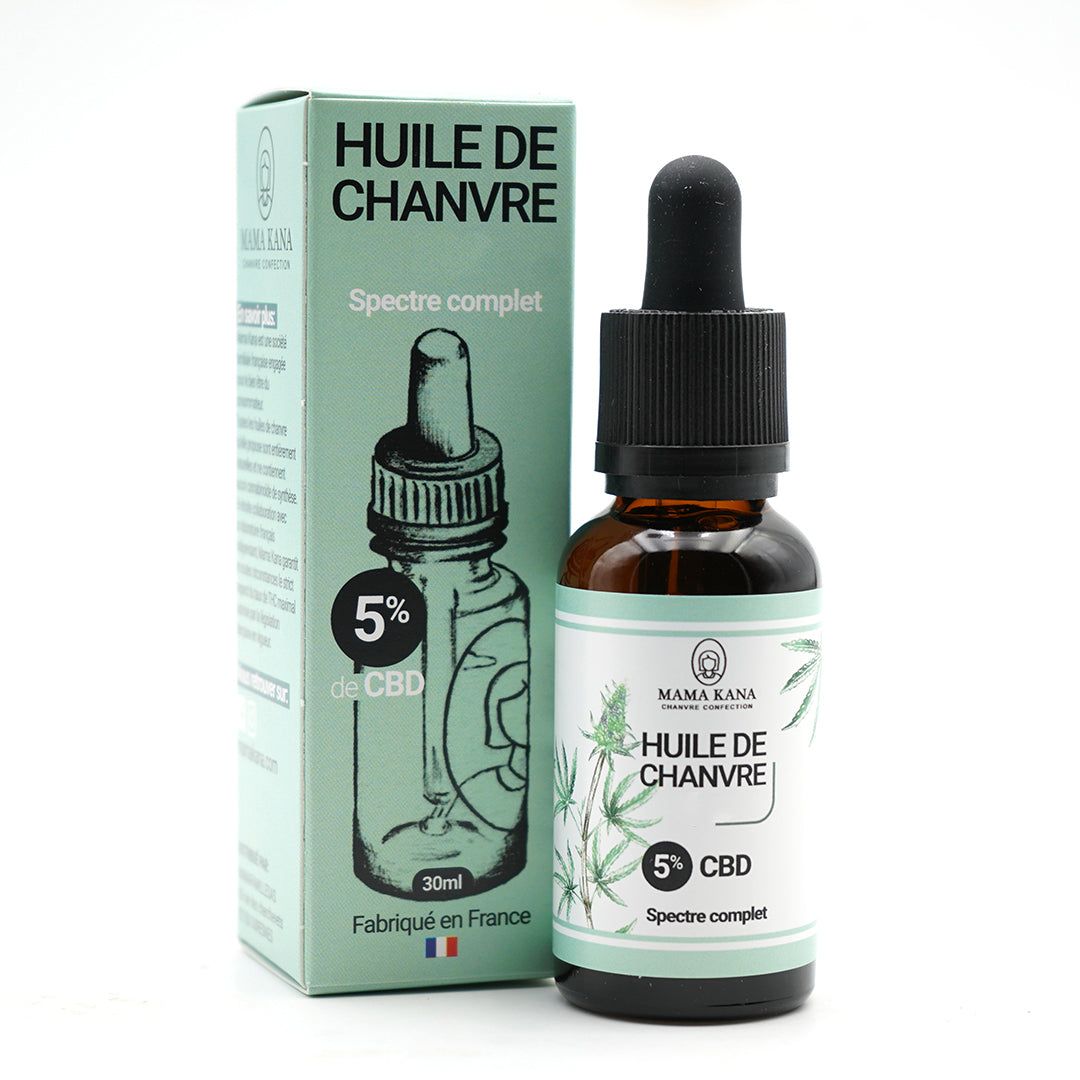 5% CBD Full Spectrum Oil 🇫🇷