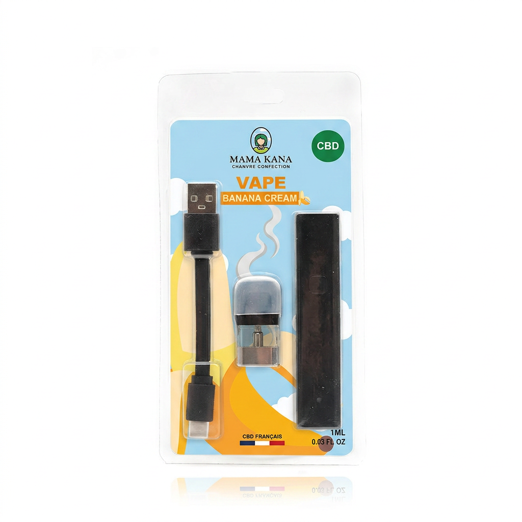 Vape pen CBD Banana Cream 🍌