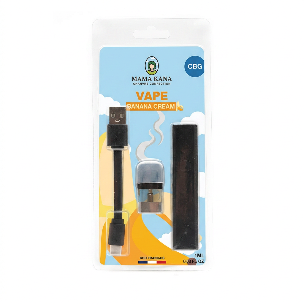 Vape pen CBG Banana Cream 🍌
