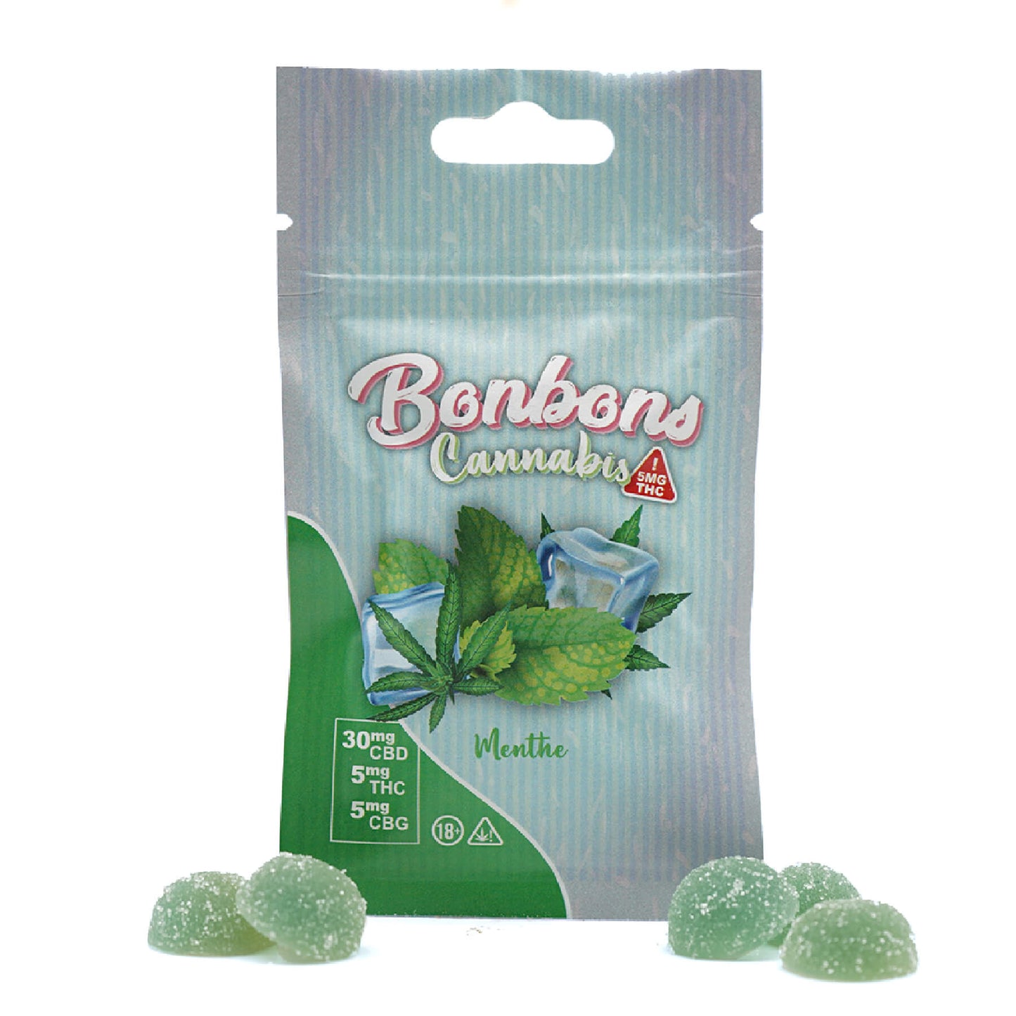 CBD & THC Bonbons - Minzgeschmack