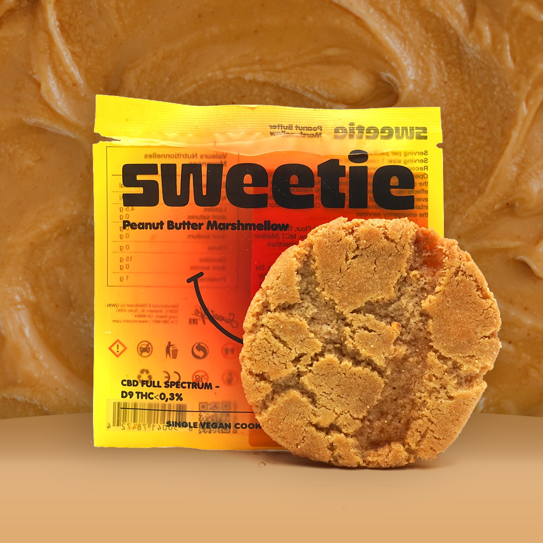 Space Cookie THC 100mg - Peanut Butter Marshmallow đ„