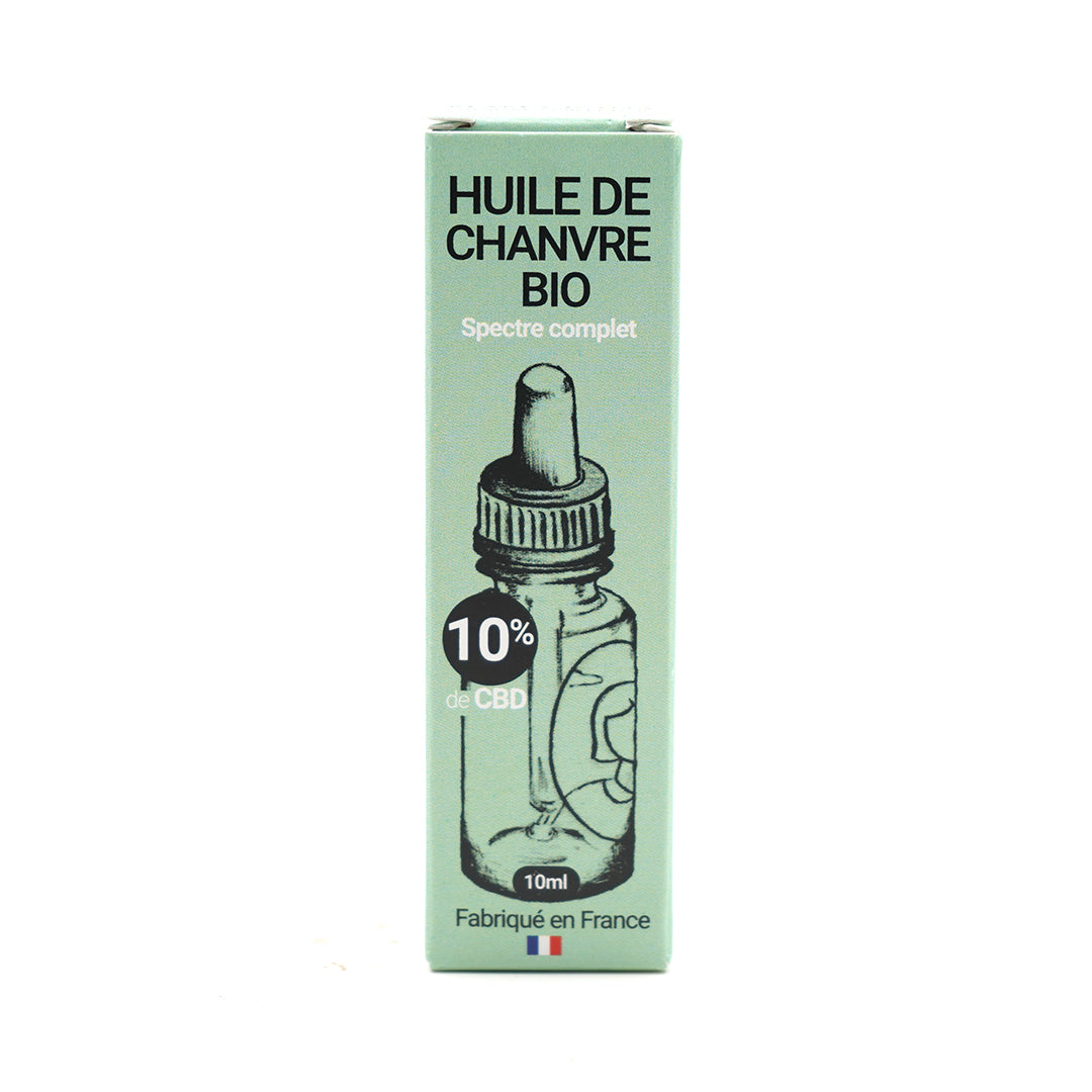 Huile de Chanvre BIO CBD 10% 🇫🇷