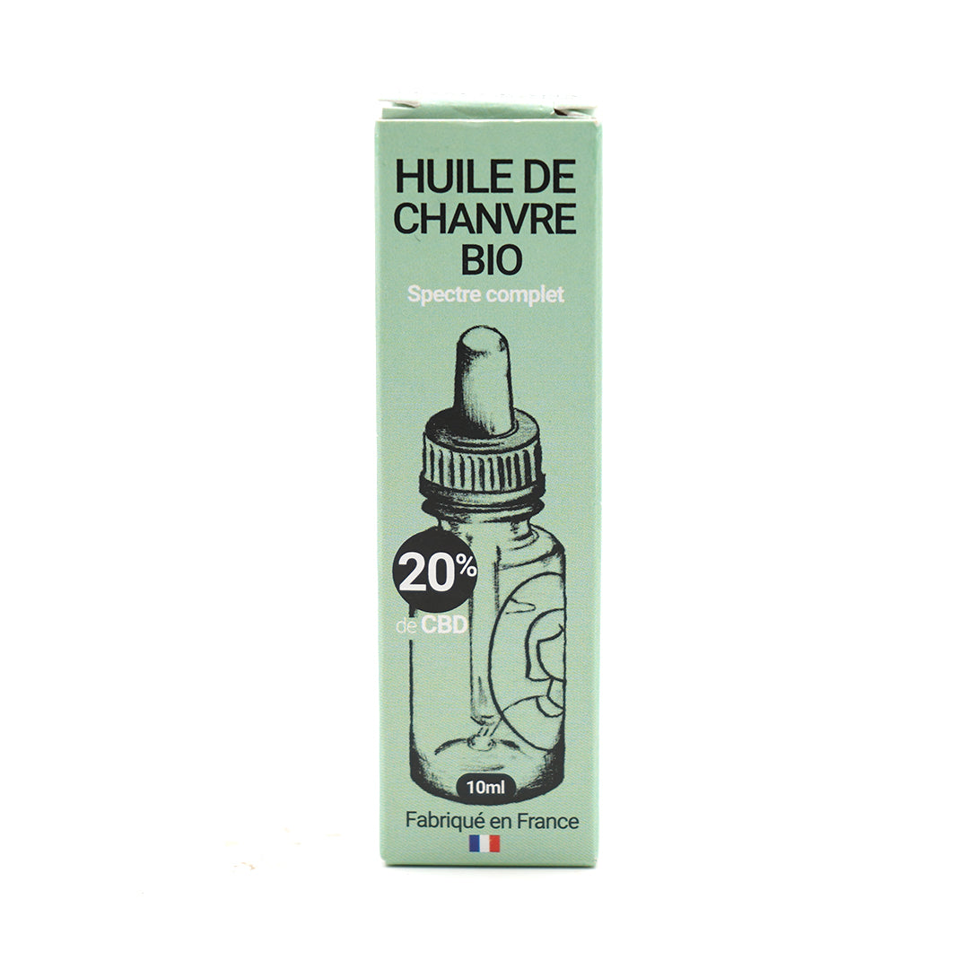 Huile de Chanvre BIO CBD 20% 🇫🇷