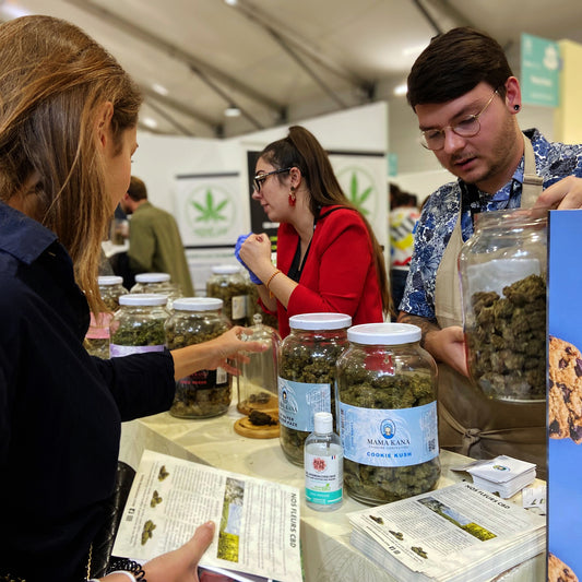 Mama Kana na primeira feira francesa de CBD