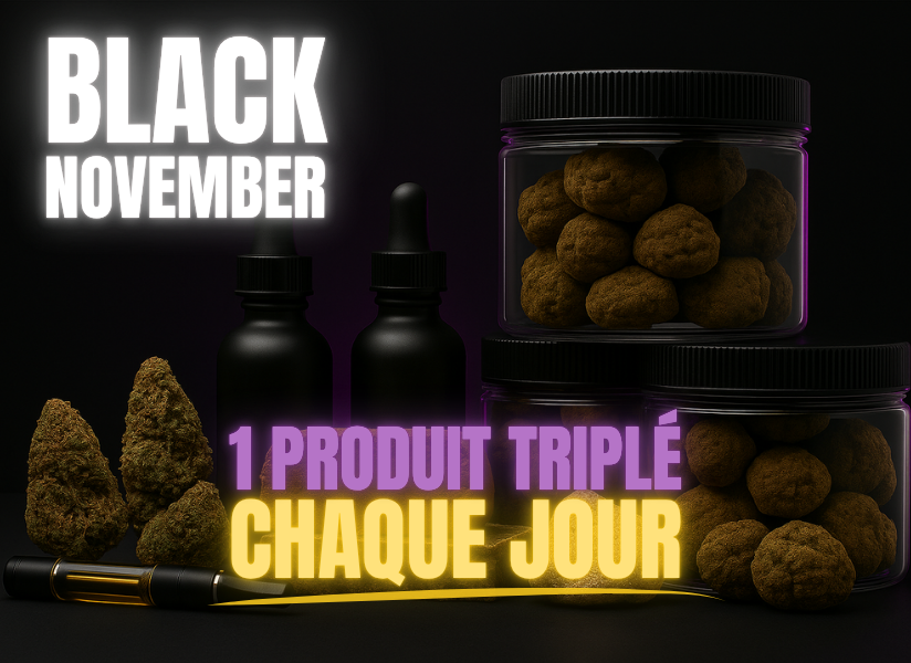 Čierny november - 17. deň: Orange Bud CBD TRIPLATES!