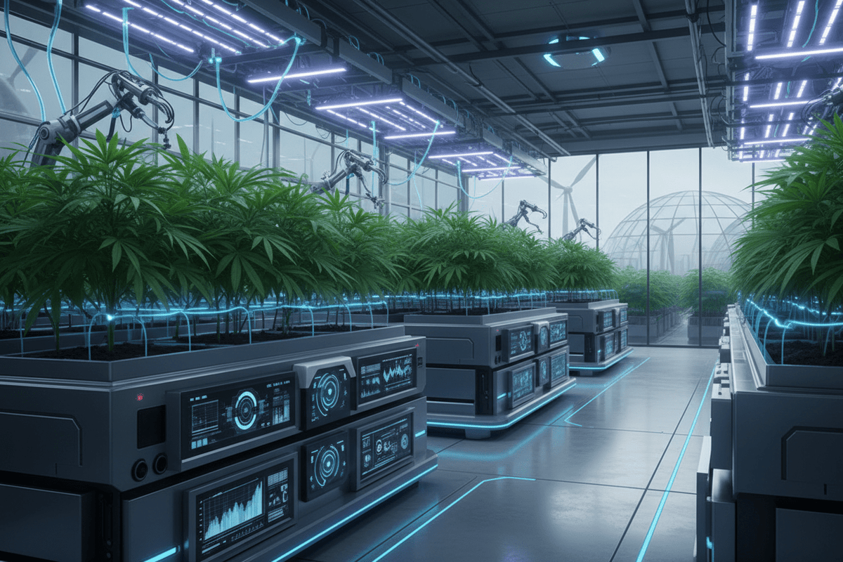 CBD hemp fields