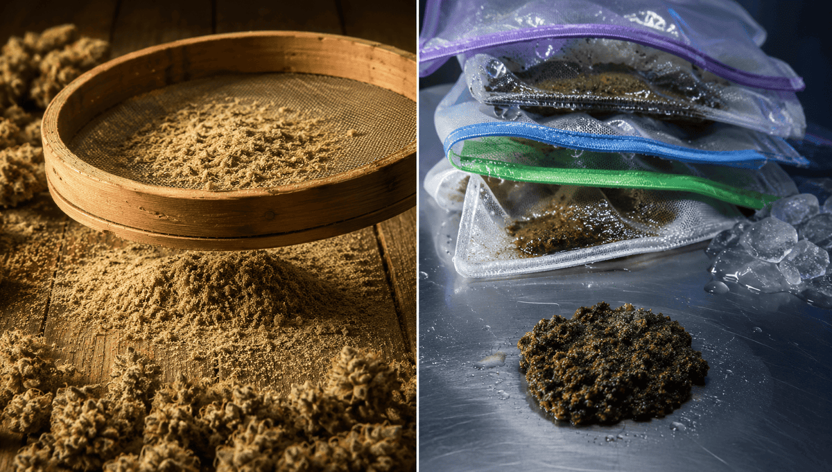 Dry Sift & Bubble Hash