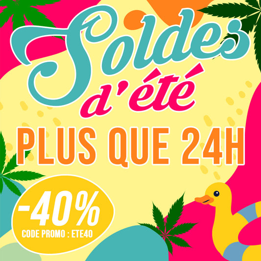 Vânzarea se încheie: 40% reducere timp de 24 de ore! ☀️