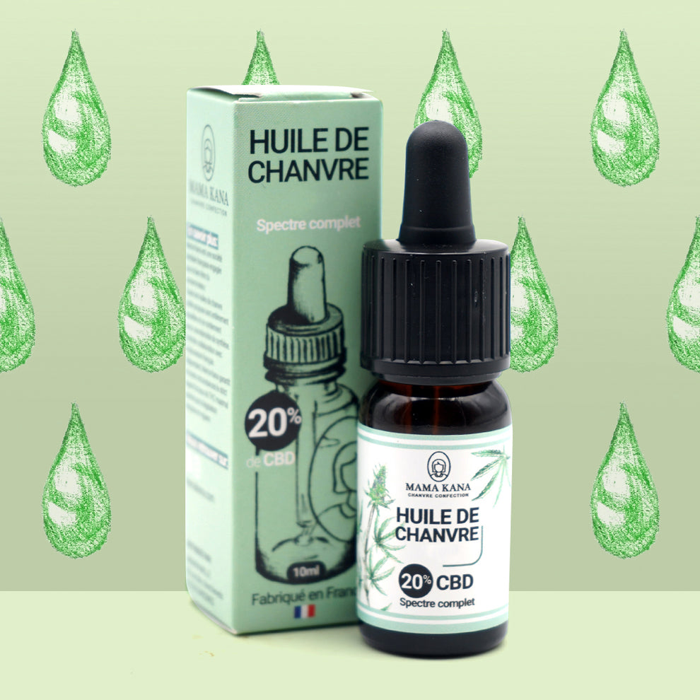 Huile 20% de CBD Full Spectrum