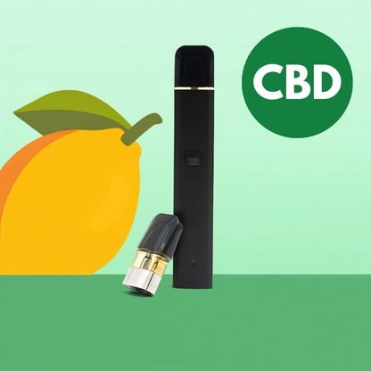 Caneta Vape CBD Haze Lemon 🍋