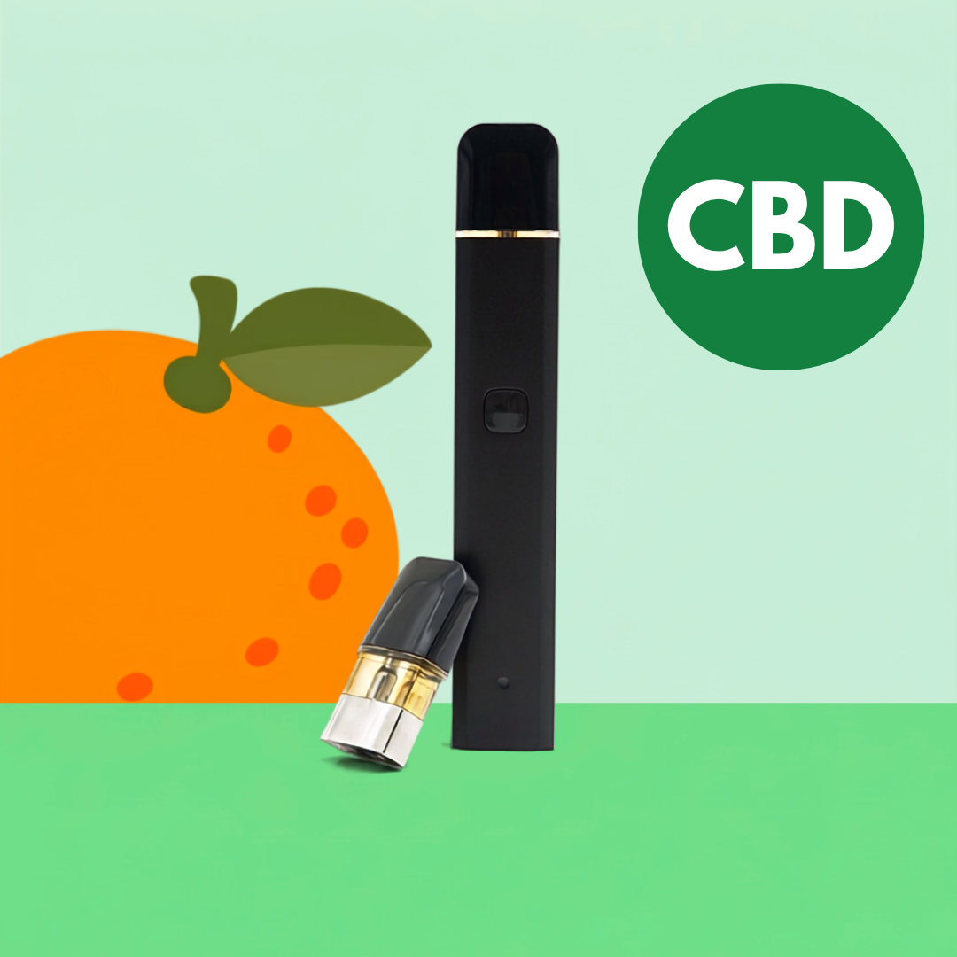 Caneta Vape CBD Orange Bud 🍊