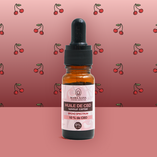 Óleo de CBD de amplo espetro 10% - Cereja 🍒 (100% de desconto)