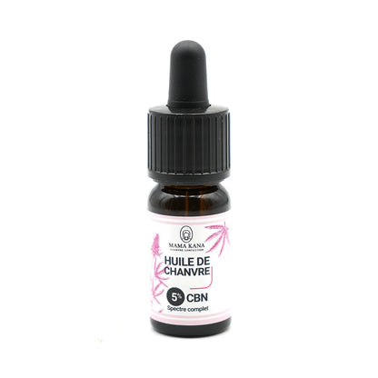 Kanepiõli CBN 5% + CBD 5% 🇫🇷