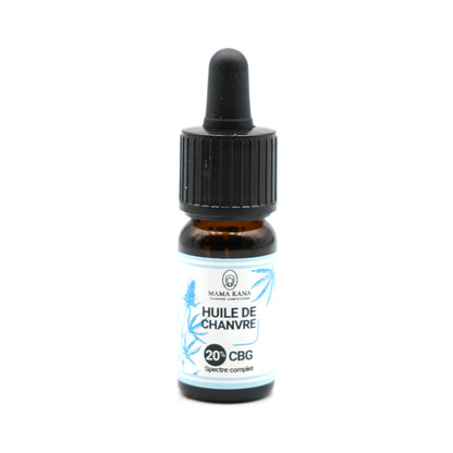 Hamppuöljy CBG 20% + CBD 5% 🇫🇷